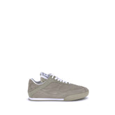 Chloé Beige Calf Leather Bos Taurus Low Top Sneakers